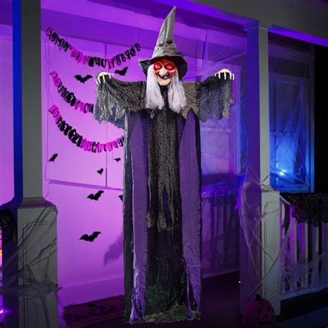 Amazon Life Size Hanging Talking Witch Halloween Animated