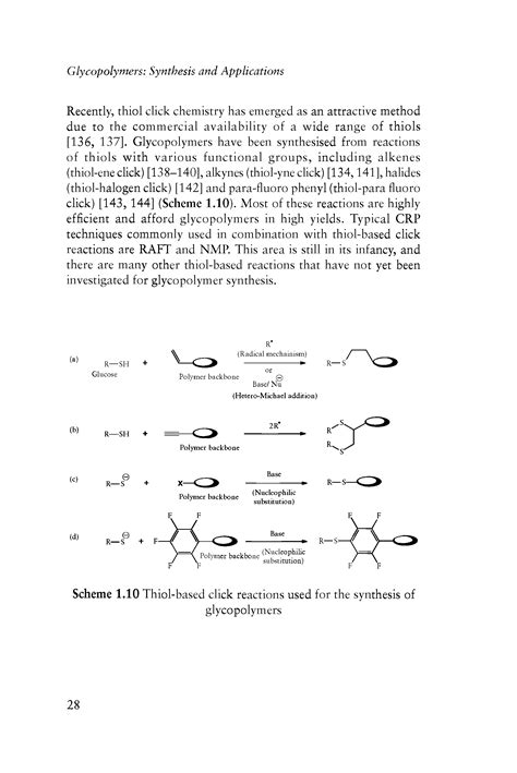 Thiol Based Click Reactions Big Chemical Encyclopedia