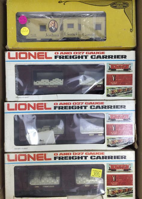 Lot Vintage O O27 Gauge Model Train Car Lionel