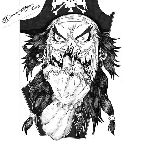 23+ Blackbeard Flag Tattoo - MarettaCariba