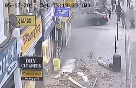 Horrifying Cctv Footage Shows Moment Building Collapses Onto Street As