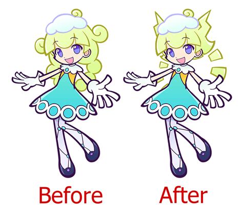 Light Marle With Short Hair Puyo Puyo Tetris 2 Works In Progress