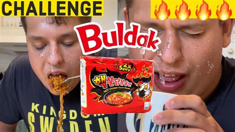 Spicy Fire Noodles Challenge Gone Wrong Youtube