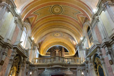 Se Cathedral Interior The Main And Oldest Church In Lisbon Editorial