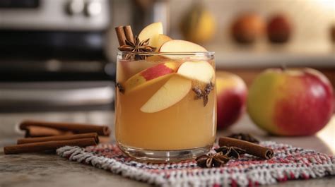 Apple Cinnamon Whiskey Smash