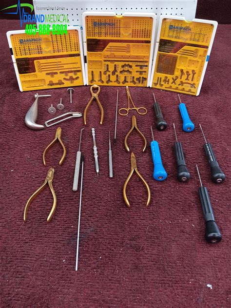 Anspach Fixation System Craniofacial and Small Fragment Plating System