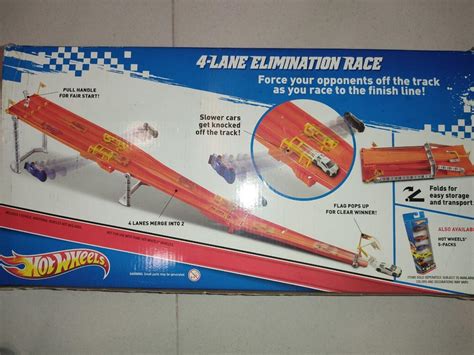 HOT Wheels Lane Elimination Race Track FREE Cars Hobbies Toys Toys Games On Carousell