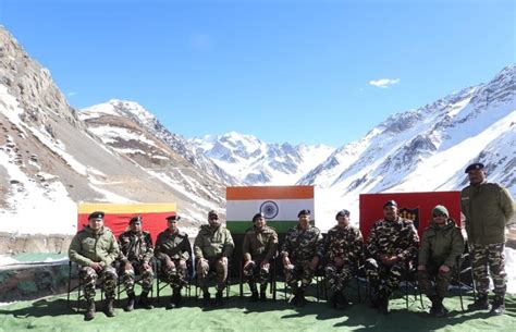 Dg Ssb Sanjay Singhal Evaluates Operational Readiness At Kumaon Sector