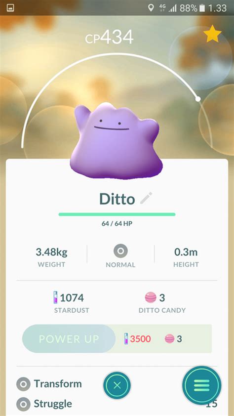 pokemon go how to get ditto