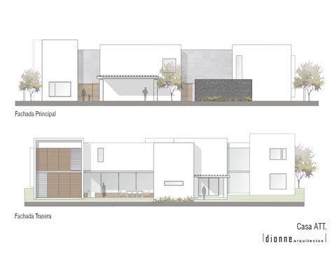 Planos De Elevaciones Arquitect Nicas O Alzados