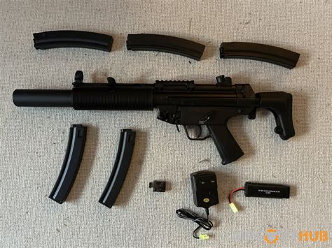 Cyma Mp Sd Blue Edition Airsoft Hub Buy Sell Used Airsoft