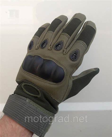 Тактические Перчатки Mod Mehaniks Оливковые Летние Текстиль C Защитой ...