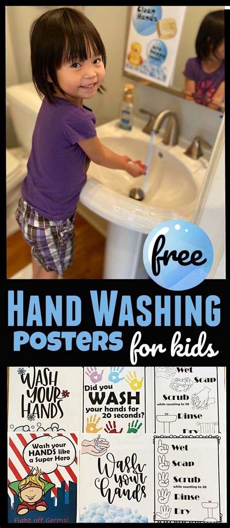 20+ Free Hand Washing Printables