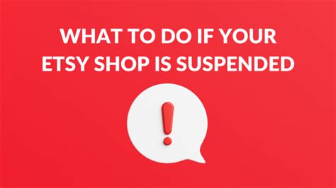 What To Do If Your Etsy Shop Is Suspended Thrive On Etsy