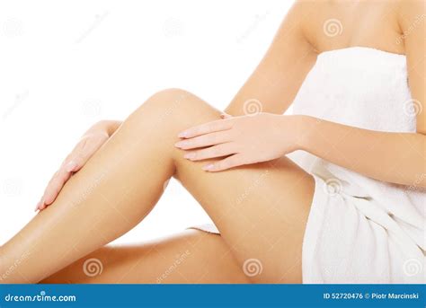 Well Groomed Female Legs Stock Photo Image Of Female 52720476