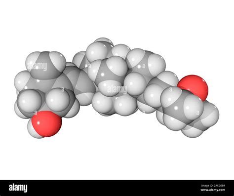 Calcitriol Molecule Computer Model Showing The Structure Of A Molecule