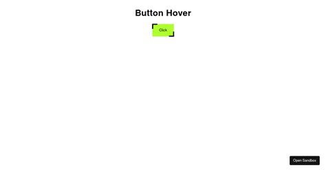 Button Hover Codesandbox