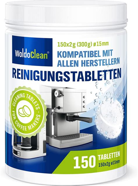 Amazon De Reinigungstabletten St Ck F R Kaffeevollautomaten