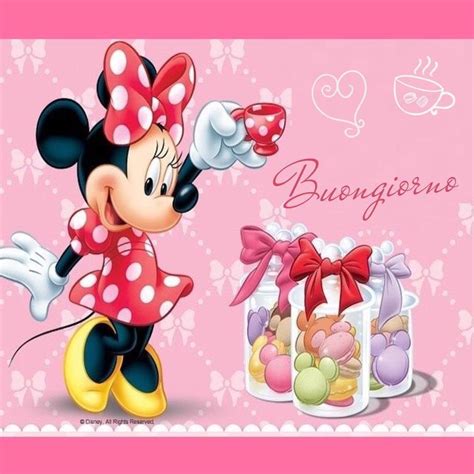 Pin Di Antonella Simeone Su Buongiorno Minnie Mouse Immagini