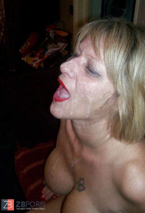 Mature Facial Cum On Face