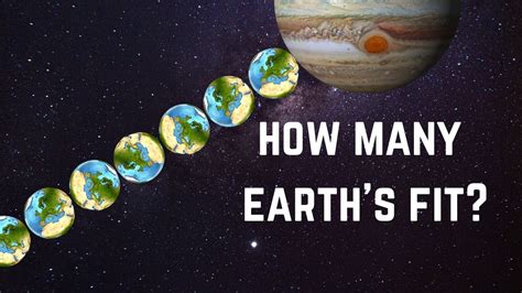 How Many Earths Can Fit Between Each Planet Moon And Sun Youtube