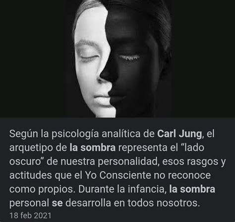 Teor A De Las Sombras De Carl Jung A Que Se Refiere Con Sombras