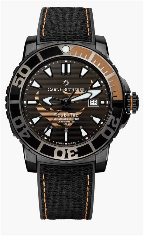 Patravi Scubatec Black Manta Carl F Bucherer New Watch Hd Png