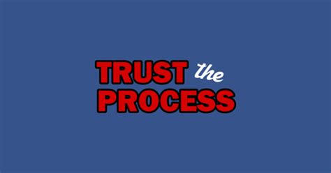 Trust the Process - Philadelphia 76ers - T-Shirt | TeePublic