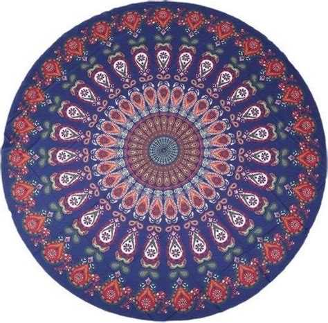 Mandala Doek Wandkleed Tafelkleed Rond 150 Cm Bol