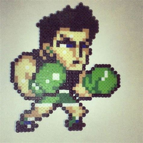 Perler Bead Little Mac By Ericgant On Deviantart Perler Beads Nerd Art Perler Art