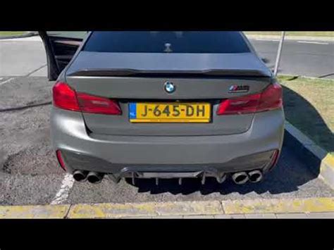 Bmw M Competition F Loud Revs With Pops Bangs Youtube