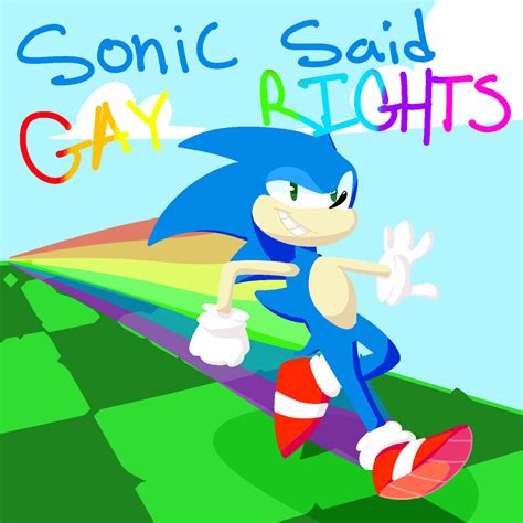 My Art Blog I Wanted To Do A Gay Trans Sonic As A Gay Trans