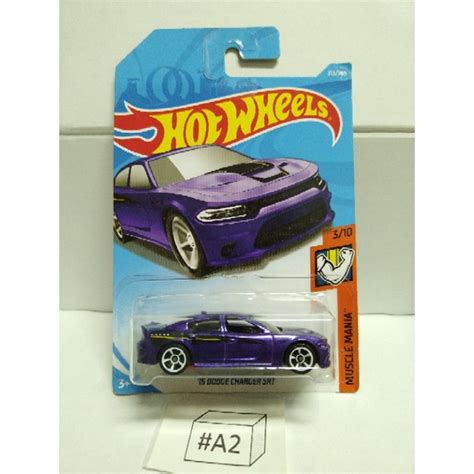 Hot Wheels Dodge Charger SRT Purple Muscle Mania Shopee Malaysia