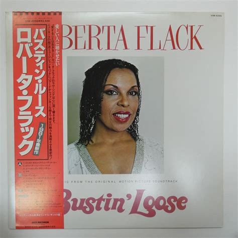 【やや傷や汚れあり】46080628【帯付美盤】roberta Flack Bustin Loose Music From The