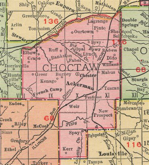 Choctaw Nation Of Oklahoma Map United States Map