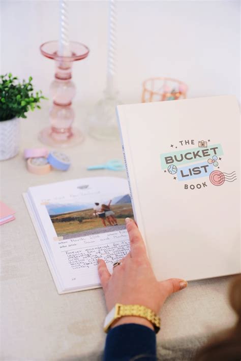 The Bucket List Book Journal Travel Planner Place To Store Etsy