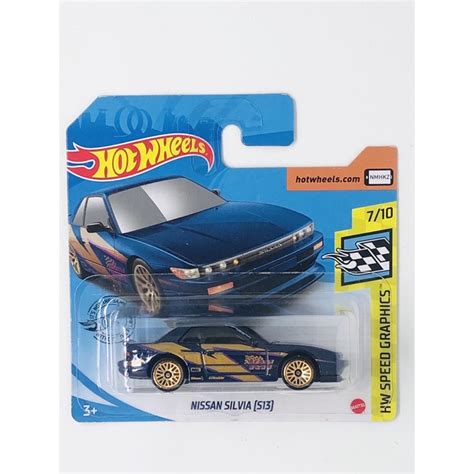 Hot Wheels Nissan Silvia S Blue Shopee Malaysia