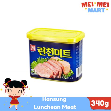 Hansung Korean Luncheon Meat 340g Shopee Philippines