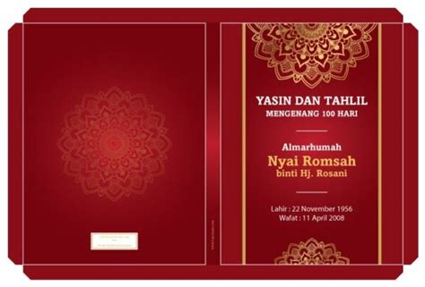 Contoh Desain Cover Buku Yasin