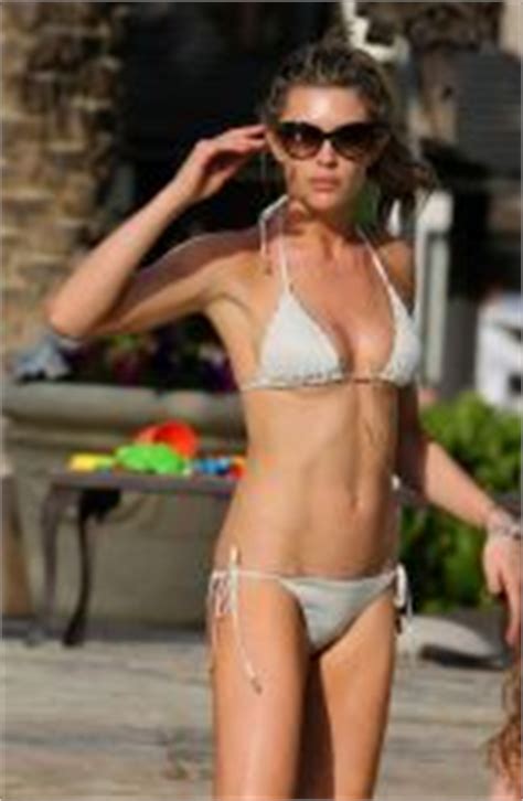 Abigail Abbey Clancy In A Tiny Bikini At A Pool In Dubai Hawtcelebs