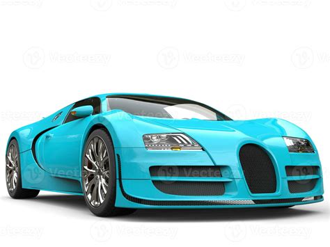 Aqua Blue Modern Super Sports Car 31196796 Stock Photo At Vecteezy