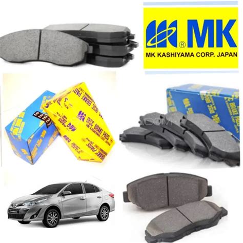 Buy Toyota Yaris 2020 2023 MK JAPAN Front Disc Brake Pads In Pakistan