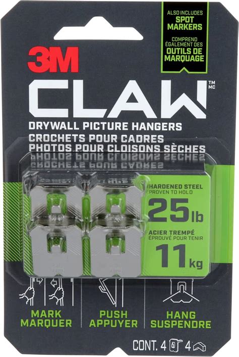 High Mighty Picture Hanger Value Pack Easy Tool Free Dry Wall