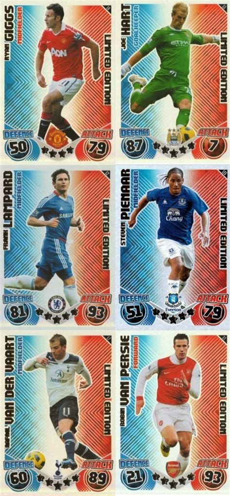 Football Cartophilic Info Exchange Topps Match Attax 2010 11 01