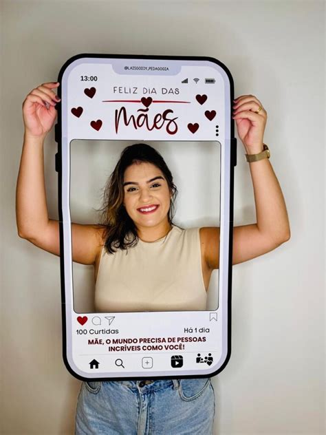 Moldura Dias Das Maes - Moldura para Foto – Dia das Mães | Estilo Instagram - Educação com ...