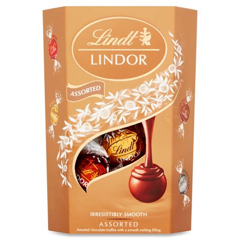 Lindt Lindor Assorted Chocolate Truffles Box 200g