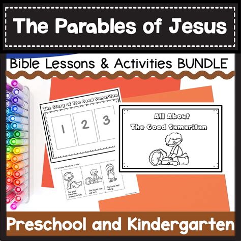 Parables of Jesus Bible Lesson for Kids Bible Activities Good Samaritan ...