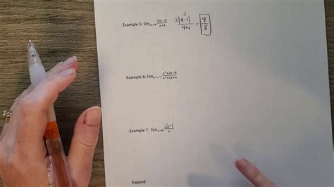 Pre Calculus 6 3 Substitution To Find Limits Youtube