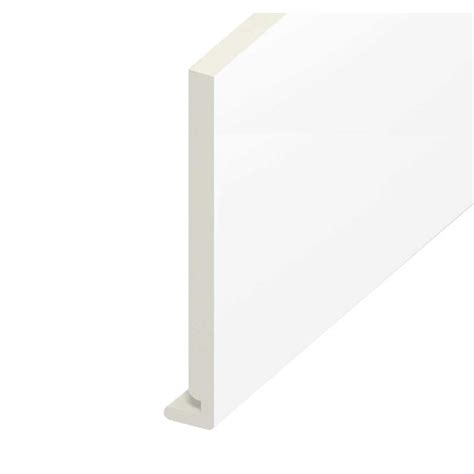 225mm White Fascia Board - Smooth Euroboard