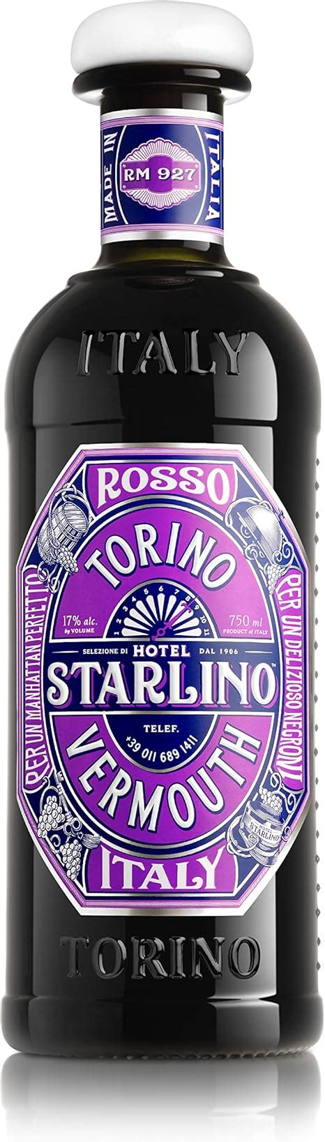 Starlino Rosso Vermouth Vol Alkohol Italienischer Roter Wermut